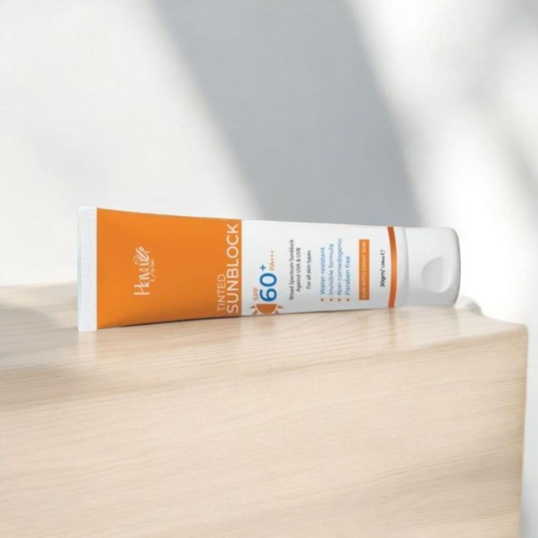 Tinted Sunblock - Broad Spectrum Protection